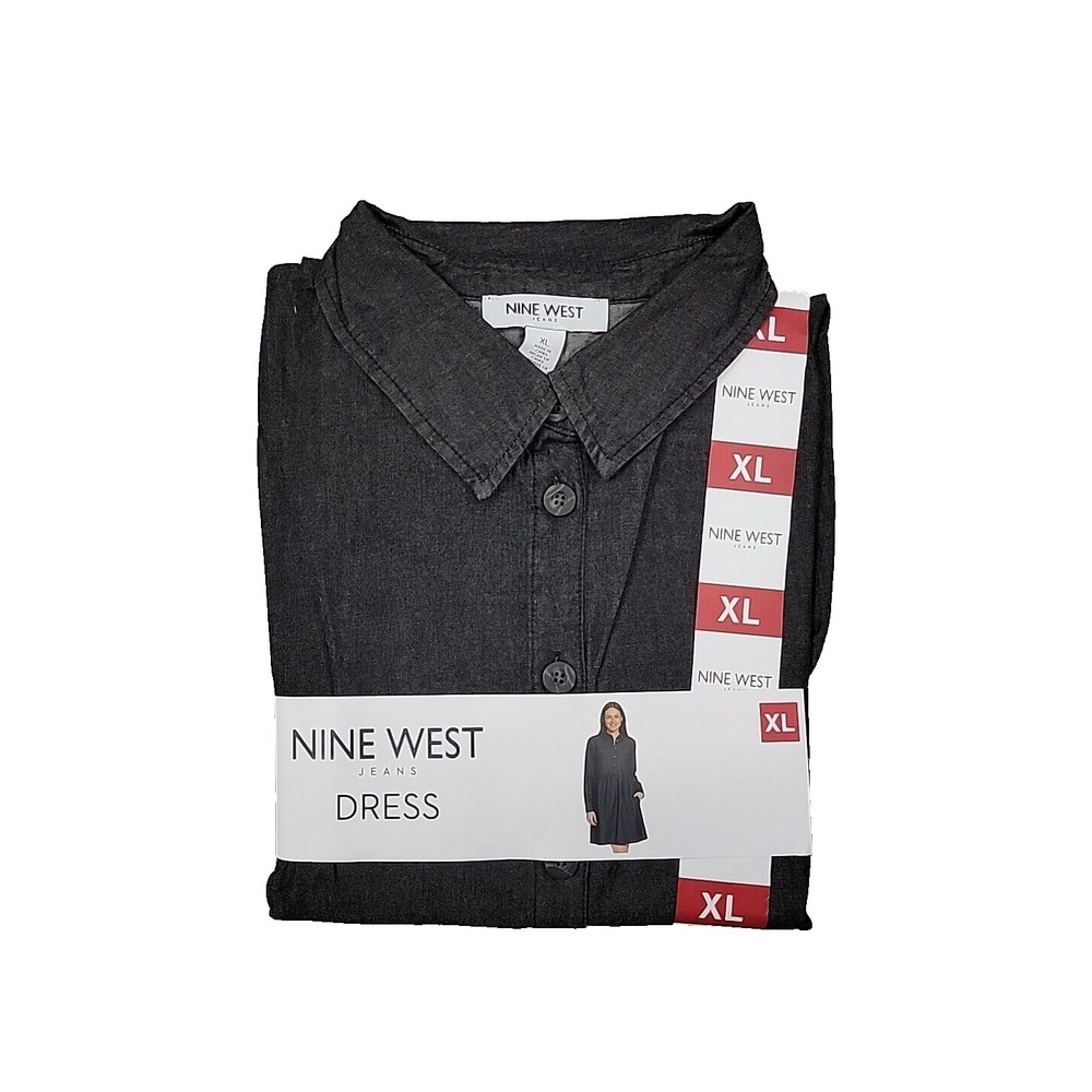 NWT Nine West Jeans Dress Womens Griffen Medium